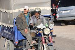 ZWEI Landstrasse maroc c75d-195-col +Reisefotos Marokko