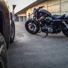 Zwei Legenden Jeep&Harley