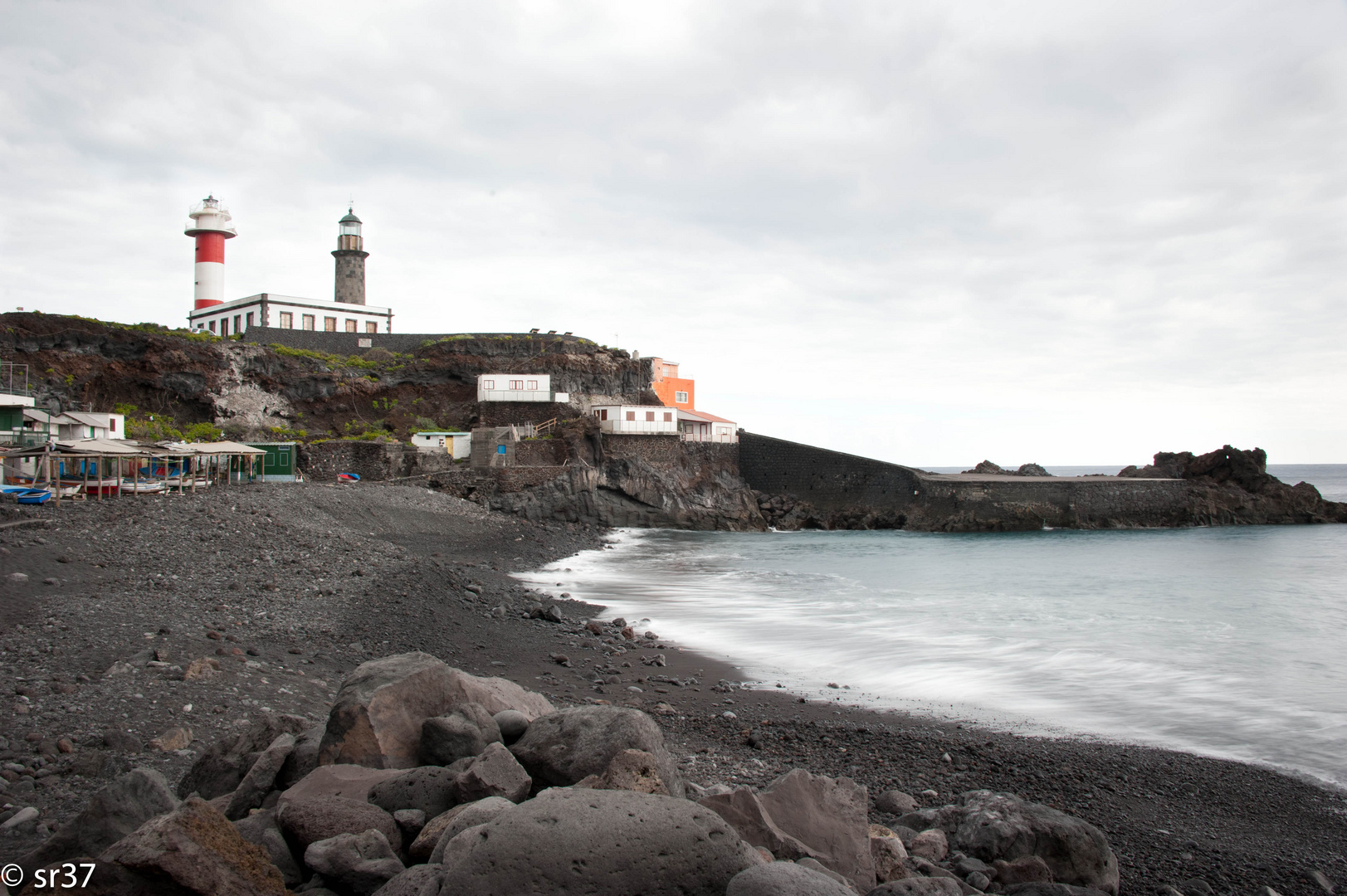 zwei Leuchttürme bei Fuencaliente, La Palma