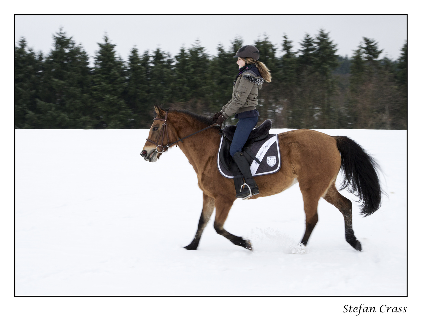 Zwei Mädels im Schnee #2893