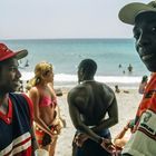 zwei Mann am Strand Cuba