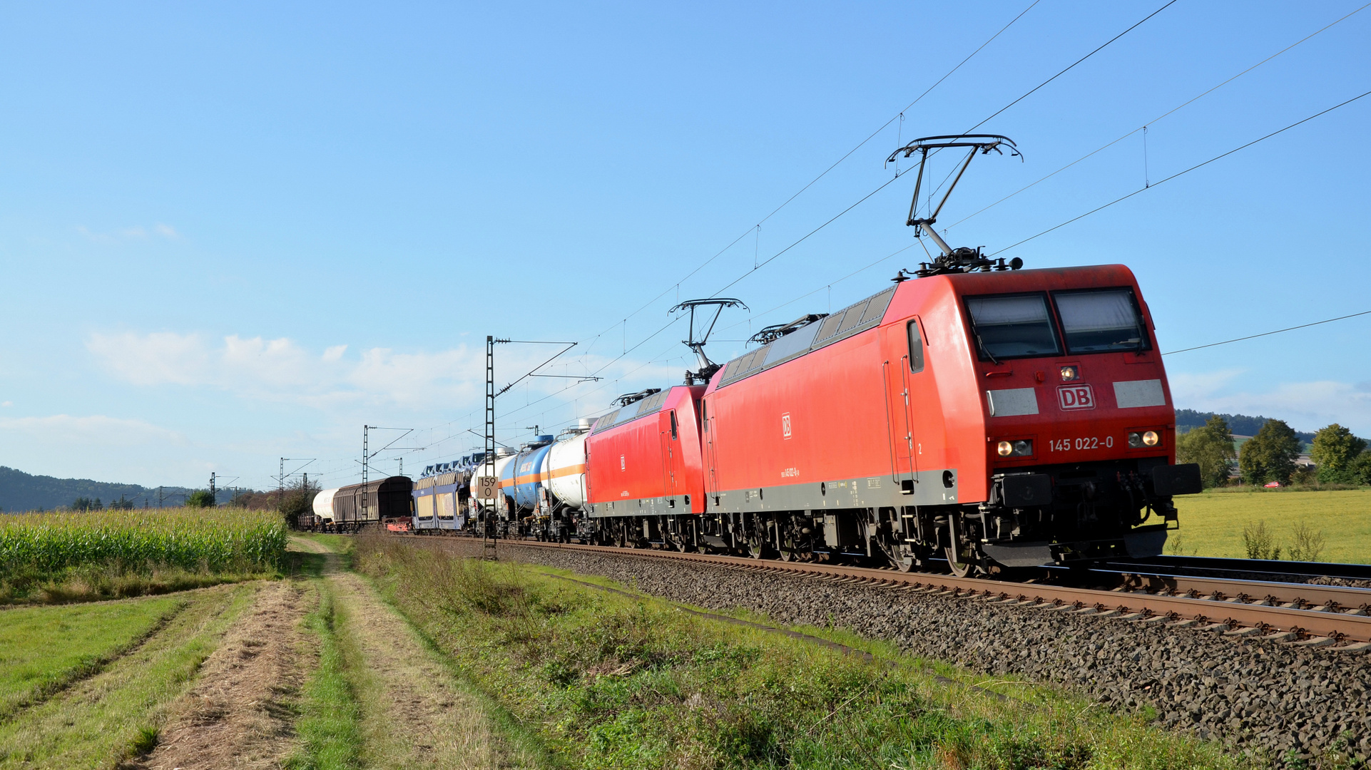 Zwei Ponys auf dem Weg nach Hause