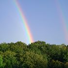 Zwei Regenbögen