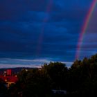 Zwei Regenbögen