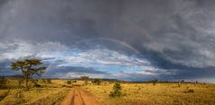 Zwei Regenbogen