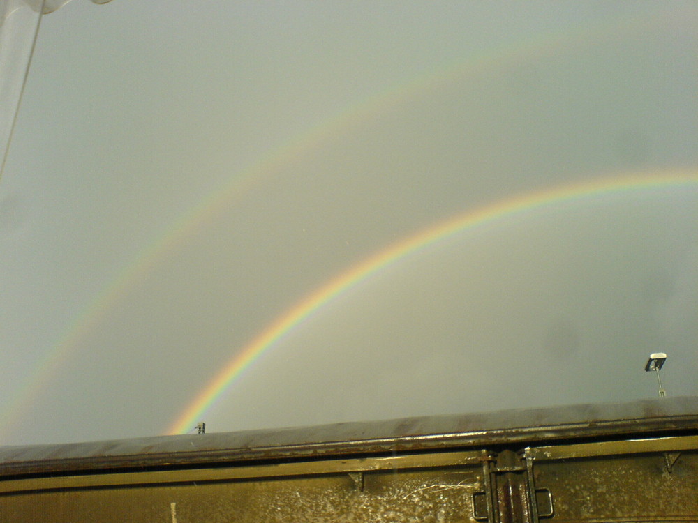 ..Zwei Regenbogen..