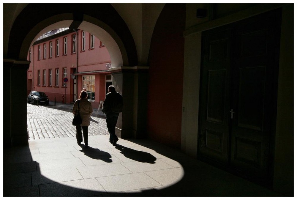 Zwei Schatten im Licht !