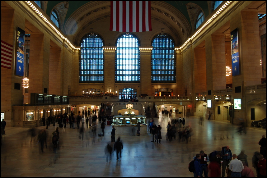 zwei Sekunden im Grand Central