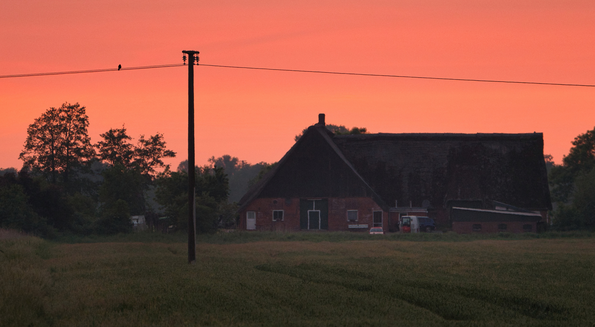 Zwei Sonnenuntergangsgenießer :-)