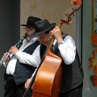 Zwei Strassen Musiker in München