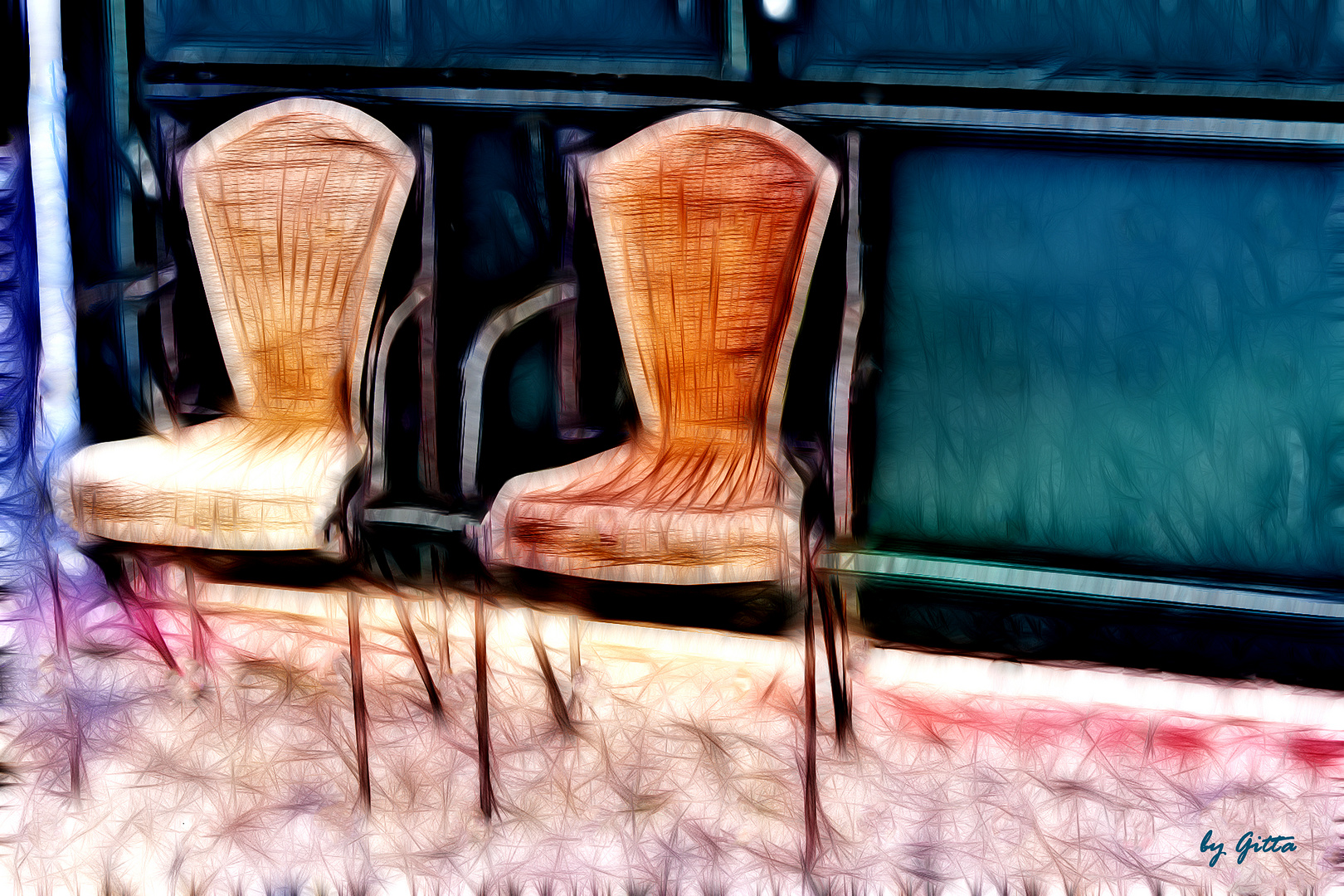 zwei Stühle.........