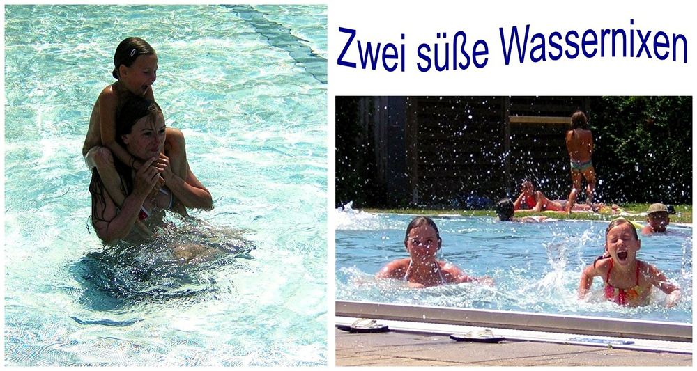 ... zwei süße Wassernixen