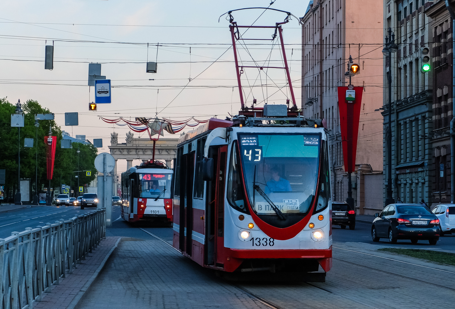 Zwei Tram-Typen