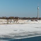 Zwei Türme im Schnee