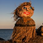 ZWEI VON DER INSEL IN DER ABENDSONNE EINES SCHÖNEN TAGES IM FRÜHLING