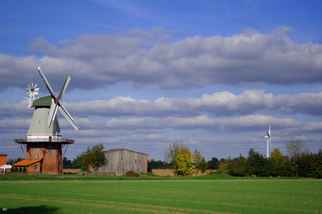 zwei windmühle