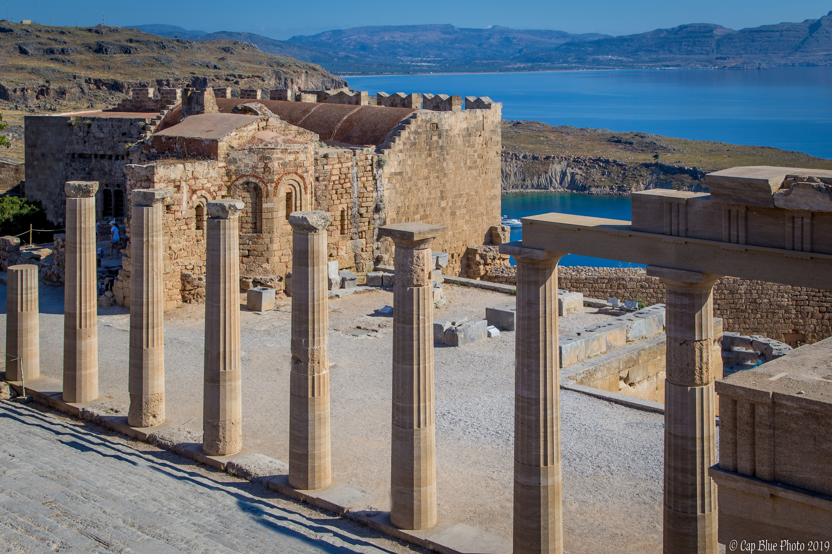 Zwei Zeitalter Akropolis und Johanniterburg auf einen Blick