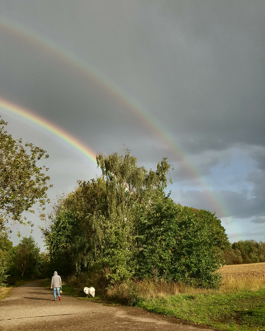 Zweifach  Regenbogen..