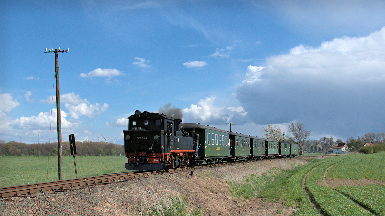 Zweigleisig Foto & Bild wolken, wiese, feld Bilder auf