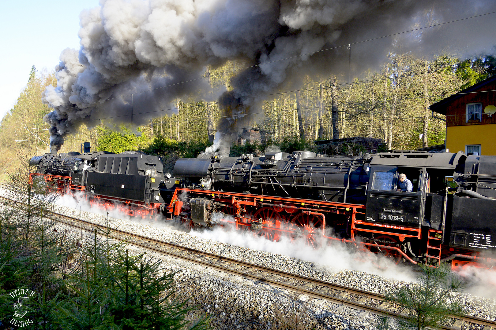 Zweimal BR 35 Foto & Bild | loks, eisenbahn, verkehr Bilder auf ...
