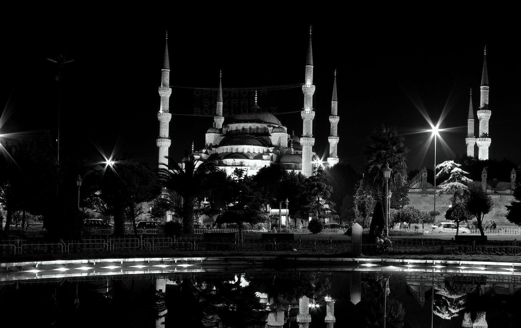 Zweisamkeit im Schatten der Blauen Moschee