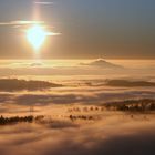 Zweisamkeit oder Abend überm Wolkenmeer