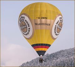 Zweisitzerballonfahren im Gosautal..