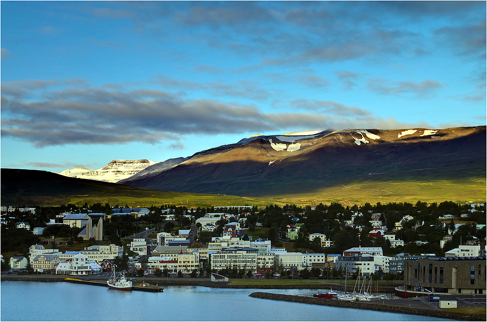 Zweiter Blick auf Akureyri