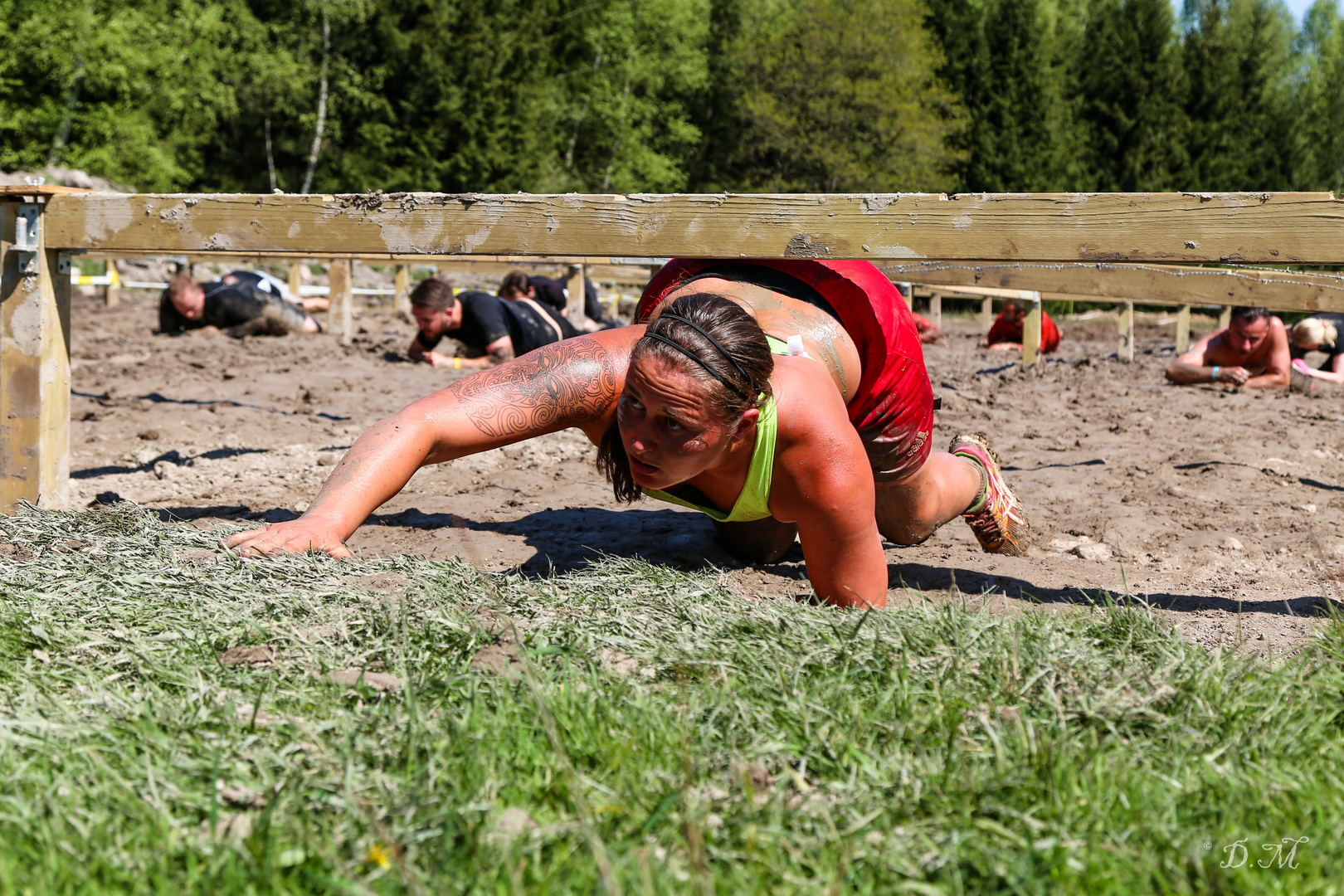 zweiter Strong Viking Run in Frankfurt