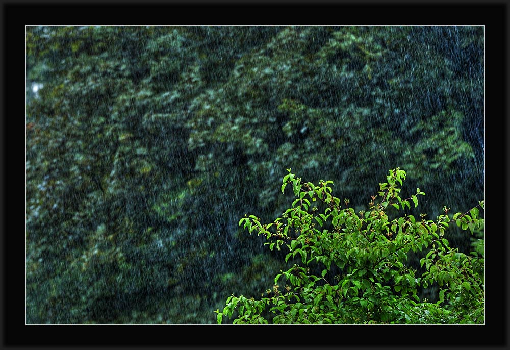 Zweiter Versuch, den Regen zu fotografieren