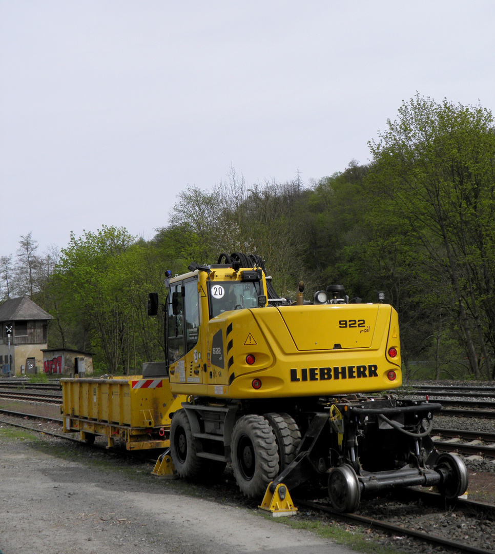 Zweiwegebagger Liebherr 922Rail