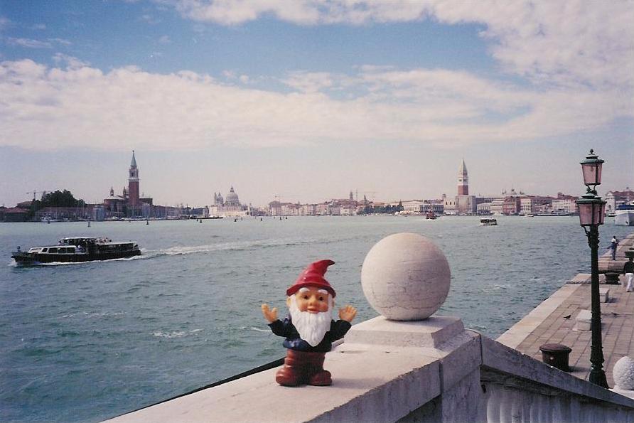 Zwerg in Venedig