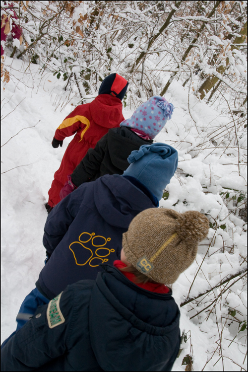 Zwergen-Winter-Wanderung