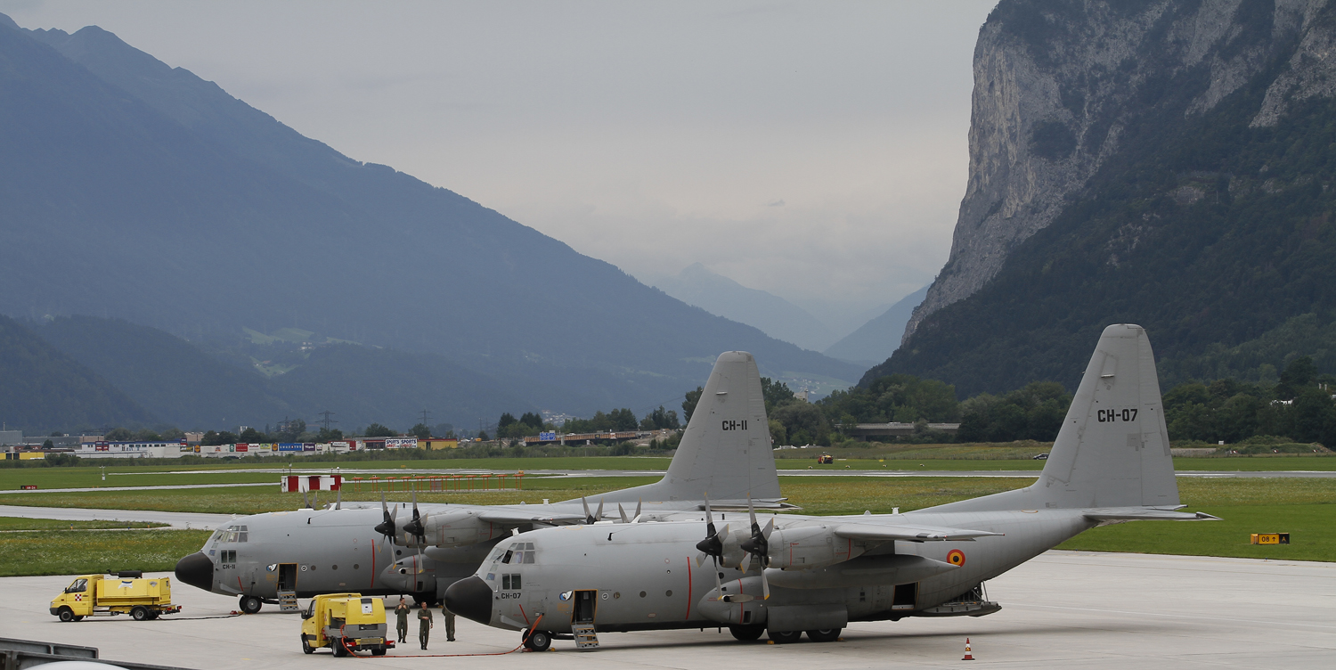 zwi C-130 Hercules in Innsbruck