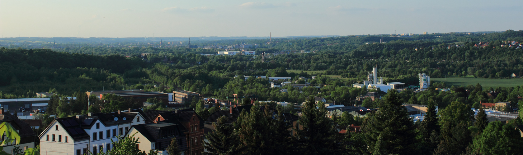 Zwickau aus der Ferne