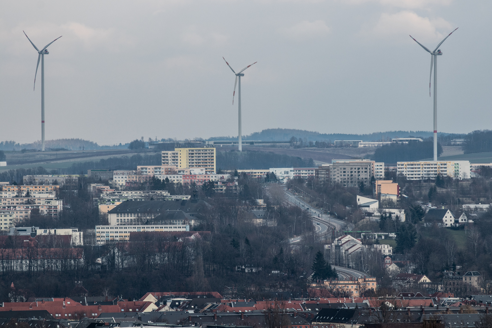 Zwickau Eckersbach Foto & Bild dokumentation, straße, architektur