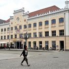 Zwickau :Rathaus +Teilansicht Gewandhaus