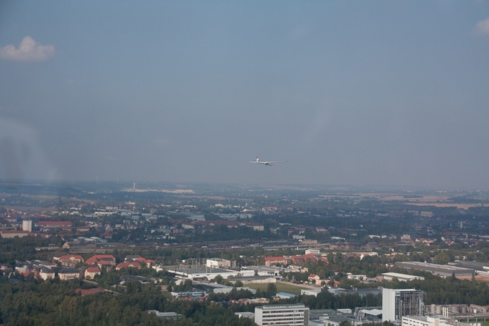 Zwickau von Oben Bhf