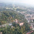 Zwickau von Oben Planitzer Schloss mit Lukaskirche