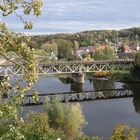 Zwickauer Mulde - Blick vom Schloss Rochlitz in Sachsen