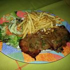 Zwiebelschnitzel