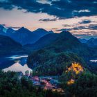 Zwielicht über Schloß Hohenschwangau