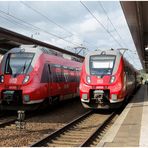 Zwillinge am Hauptbahnhof Schwerin!