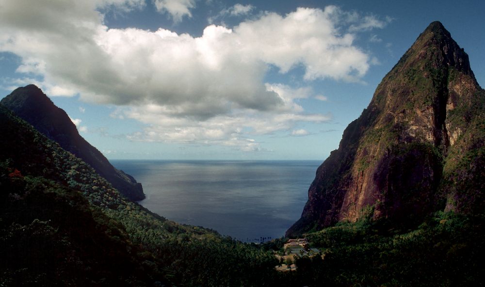 Zwillingsberge auf St.Lucia