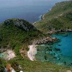 Zwillingsbucht bei Agios Georgios auf Corfu