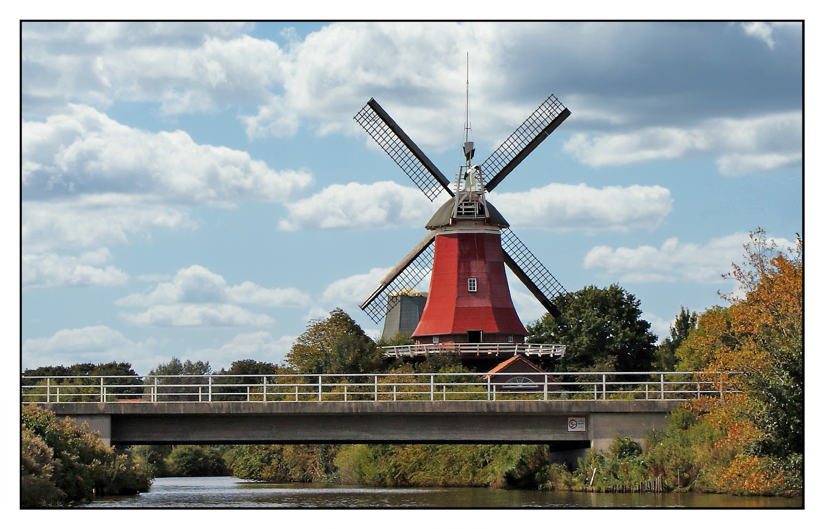 Zwillingsmühle in Greetsiel.