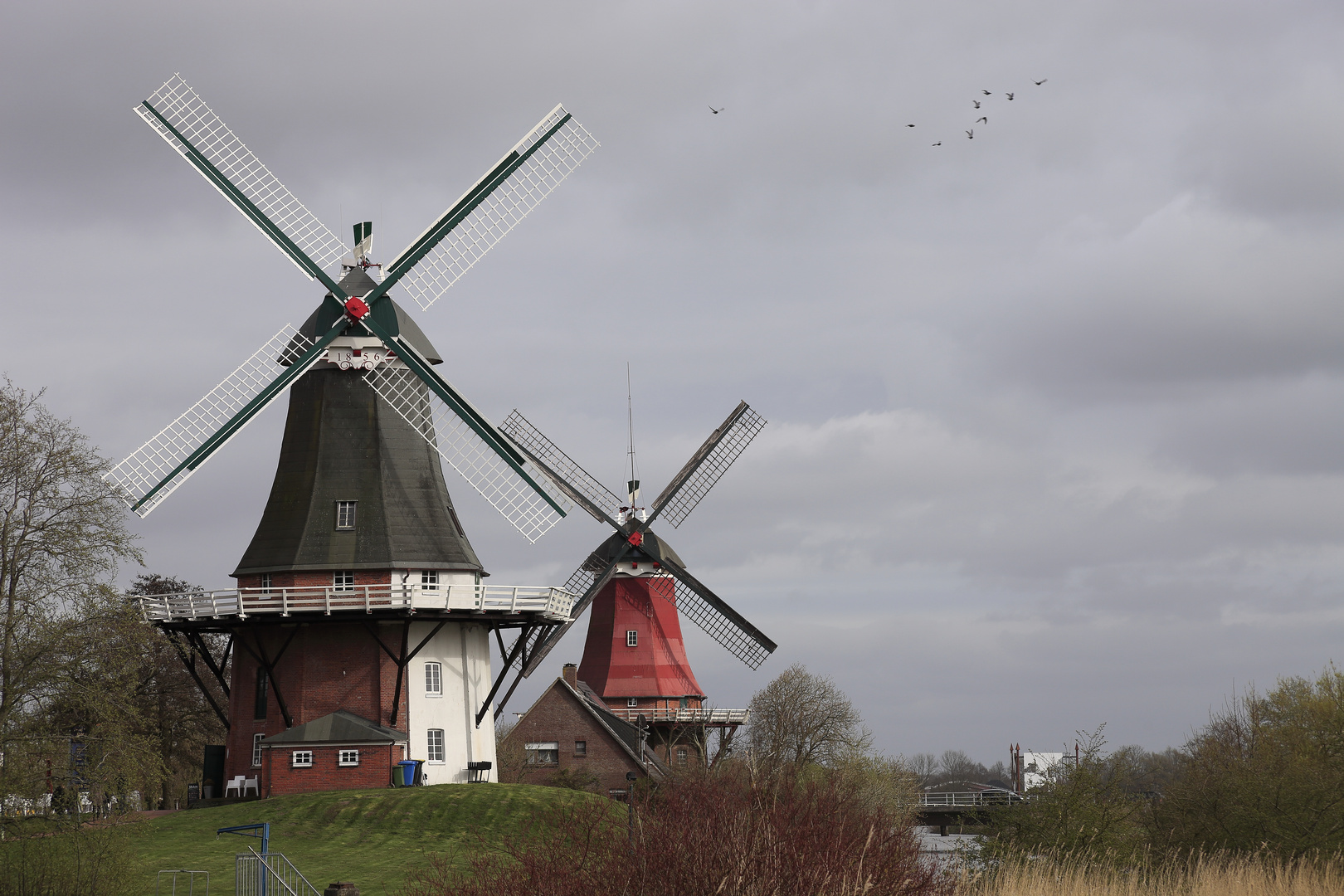 Zwillingsmühlen Greetsiel