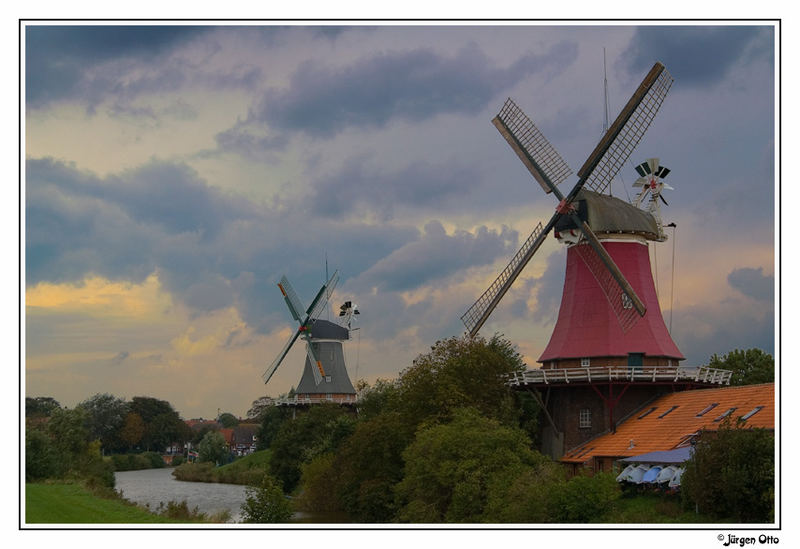 Zwillingsmühlen - Greetsiel