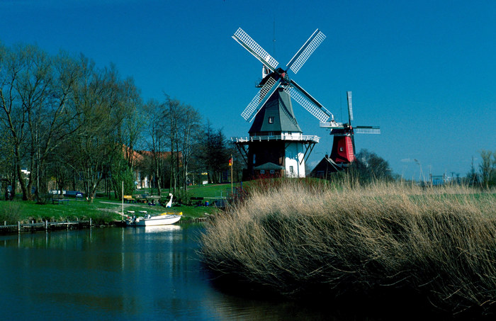 Zwillingsmühlen Greetsiel