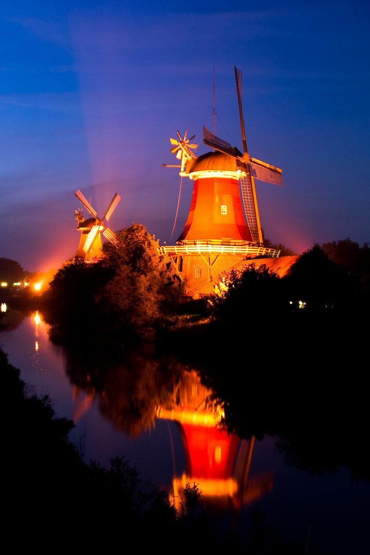 Zwillingsmühlen in Greetsiel